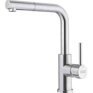Franke 115.0706.986, Rubinetto della cucina Smart Glenda pull-out, Stainless steel