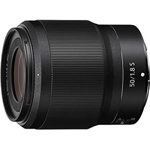 Nikon Nikkor Z 50 mm F/1.8 S, Obiettivo per Nikon Z Serie S Zoom Standard f/2.8 Professionale, Nero