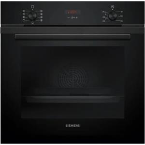 SIEMENS HB234ABB3 - Forno da incasso, forno elettrico ventilato, 71 litri, nero, classe energetica A+