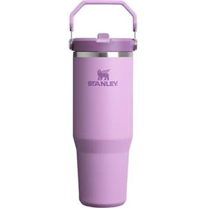Stanley 1913 Flip Straw Tumbler Borraccia Con Cannuccia 0.89L - Lilac | Fredda Per 12 Ore - Borraccia Termica Senza BPA - Bottiglia Acqua Facile Da Trasportare - Lavabile In Lavastoviglie