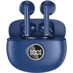 Drsaec Cuffie Bluetooth, 2026 Nuovo Auricolari Bluetooth 6D Stereo Cuffie Wireless In Ear con 4 ENC Mic, 30Ore Cuffie Senza Fili Cancellazione Rumore Cuffiette Sport Earbuds IP7 Impermeabili Headphones