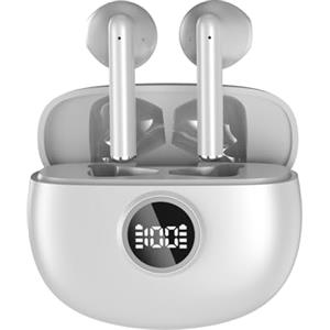 Drsaec Cuffie Bluetooth, 2026 Nuovo Auricolari Bluetooth 6D Stereo Cuffie Wireless In Ear con 4 ENC Mic, 30Ore Cuffie Senza Fili Cancellazione Rumore Cuffiette Sport Earbuds IP7 Impermeabili Headphones