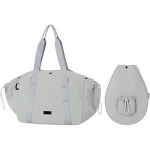 Generico Borsa da tennis - Tote Impermeabile | Borsoni Con Tasca Anteriore Rimovibile - Campeggio, Escursionismo, Spiaggia, Scuola e Pendolarismo