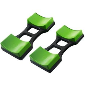 Zenllihome Supporto per manubri in ABS per palestra domestica, supporto compatto per manubri con design anti-rotolamento, leggero e per sostenere pesi di lunga durata per manubri e bilancieri (A)