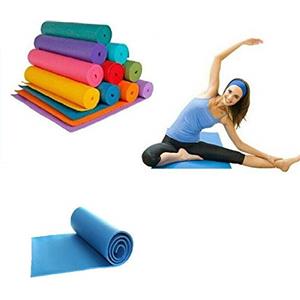 SHOPPING IN RETE Tappeto Tappetino Palestra MATERASSINO Fitness Yoga Aerobica Pilates Ginnastica Colori Casuali