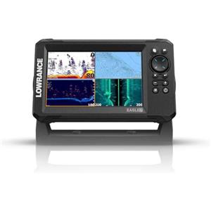 Lowrance Eagle - Ecoscandaglio GPS Chartplotter, Varie Dimensioni, Per Pesca, Profondità, ProFishing(7,Senza trasduttore)