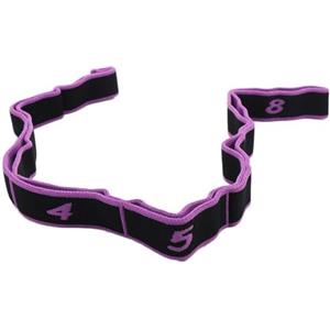 Generic Fascia elastica di resistenza per yoga e pilates, stretching, fitness, esercizi di resistenza, per uomini e donne (viola)