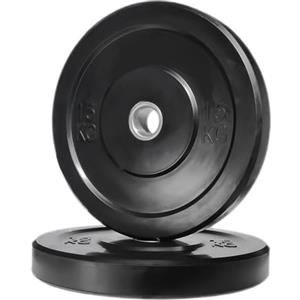 MADICKS Disco Olimpionico Bumper Gommato [ 5kg 10kg 15kg 20kg ] Foro 50 mm · Pesi da Palestra Professionali · Allenamento Fitness, Crossfit, Home Gym e Sollevamento Pesi · Bilanciere (20 KG X 1 (20 KG))
