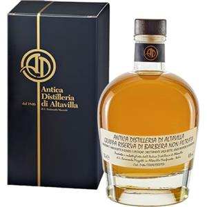 Antica Distilleria di Altavilla Grappa di Barbera Invecchiata 7 Anni Riserva non filtrata Altavilla di Mazzetti 70cl 45% vol in astuccio regalo