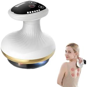 Generic Massaggiatore per drenaggio linfatico, massaggiatore anticellulite portatile per cellulite corporea, riduzione delle smagliature della coscia e della pancia, per linfedema e lipedema, dispositivi per