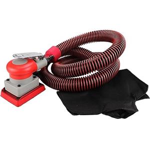 LLOOPK 75*100 millimetri Pneumatic Air Levigatrice Lucidatrice Aspirapolvere Eccentrico Levigatura Strumento di Aria Macchina for La Frantumazione Set for Auto Lucidatura vernice