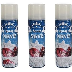 COSE DA CASA 3 Neve spray artificiale per addobbi natalizi decorazioni presepe albero di natale bomboletta da ml 100