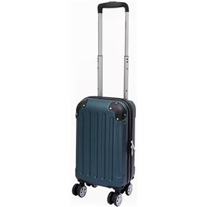 Boleedy Valigia da Viaggio Cabina 16″(40 x 25 x 20cm) Rigida ABS con Ruote Rimovibili,Trolley Bagaglio a Mano Underseat per Ryanair,Easyjet o Vueling