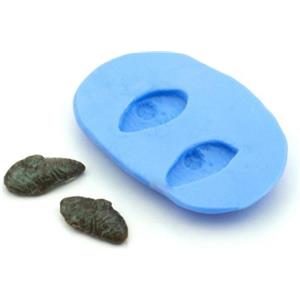 MyTinyWorld Miniatura per Casa delle Bambole Nero Cozze Stampo in Silicone