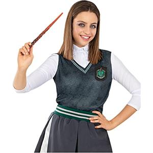 Funidelia | Maglietta Serpeverde da - Harry Potter per donna Hogwarts, Maghi - Costume per Adulto e accessori per Feste, Carnevale e Halloween - Taglia M - Grigio/Argentato