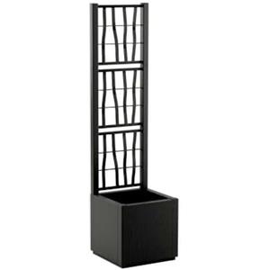 Stefanplast FIORIERA ETHICA Quadra 36cm Grafite C/SP