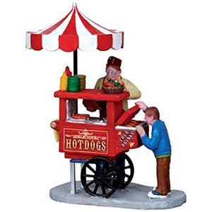 LEMAX- CARRETTO Hot Dog Cart - PRESEPE Natalizio 12932