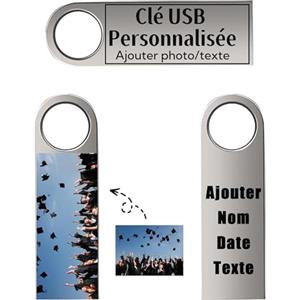 Generic Chiavetta USB Personalizzata con Foto, Testo e Logo - Pen Drive Penna USB Pennetta USB Chiavetta USB 128 gb 64 gb 32gb (A / 32GB)