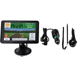 Generic Navigatore GPS da 5 pollici doppio sistema di navigazione touch screen, navigatore satellitare per auto, con informazioni sul traffico, prova di avviso di autovelox, aggiornamento mappa Europa incluso