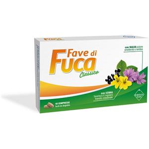 EURITALIA PHARMA FAVE DI FUCA - Integratore Alimentare per la Regolarità Intestinale con Malva e Senna - 40 Compresse