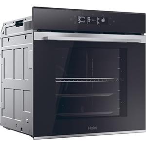 Haier ID SERIE 2 H6 ID25G3HTX - Forno/nicchia da incasso, 60 cm/A++, volume 78 litri, 18 funzioni, con aria condizionata, Wi-Fi, riscaldamento ad aria calda con grill/pulizia idrolisi