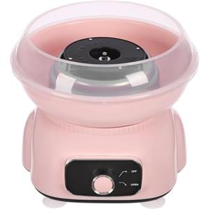 Dofanqing Macchina per zucchero filato 500 W a forma di astronauta < 45 dB, adatta per compleanni, feste di famiglia e per fare dolci rosa