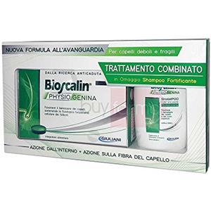 BIOSCALIN PHYSIOGENINA ANTICADUTA CAPELLI UOMO + SHAMPOO 100 ml NOVITA' 30CPR