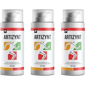 Artizynt Crema per la cura della pelle con olio di foglie di Mentha Arvensis e arnica, 125 ml (2+1 gratis)