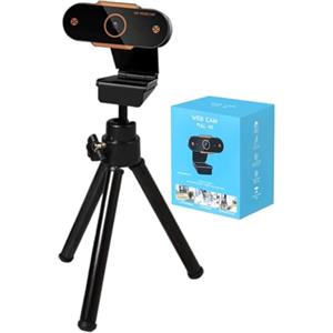 Generic Webcam 1080p HD Usb Minii Webcam | Webcam per computer portatile | Webcam streaming con copertura per la privacy | Webcam per conferenze e videochiamate | Webcam regolabile per desktop