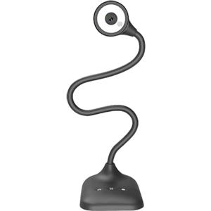 Qsvbeeqj Webcam regolabile di progettazione del tubo flessibile USB della macchina fotografica del documento per l'insegnamento remoto conferenze chiamate con 3Level LED illuminazione USB Webcam con