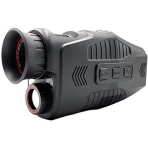 NGBFF Visore Notturno, Monoculare for visione notturna 1080P for caccia Telescopio da caccia con zoom digitale a infrarossi 5x con schermo da 1,5 Scheda IF 32/64 Full Dark 300m,per birdwatching, sport all