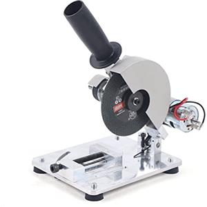 BuRuiYoten Mini affettatrice circolare da tavolo sega sega sega troncatrice legno metallo portatile sega sega seghetto troncatrice troncatrice troncatrice braccio rumore righello in plastica