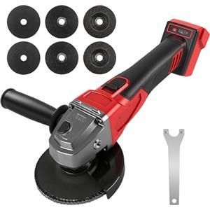 Catolsss Smerigliatrice angolare a batteria per Milwaukee 18 V, 3 velocità, compatta, 12000 giri/min, con 4 M14 fino a 5/20,3 cm-11 albero nucleare, smerigliatrice a batteria per tagliare, levigare e lucidare