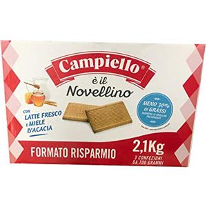 Campiello Biscotti Campiello il Novellino - Confezione risparmi da 2,1Kg