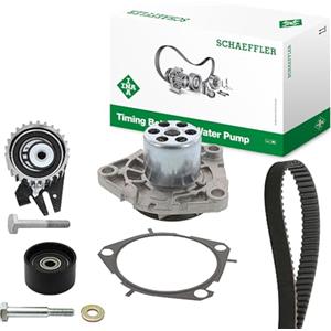 INA Pompa Acqua Kit Cinghie Dentate 530062630 - Larghezza 24mm, 198 Denti, Prodotto di Qualità