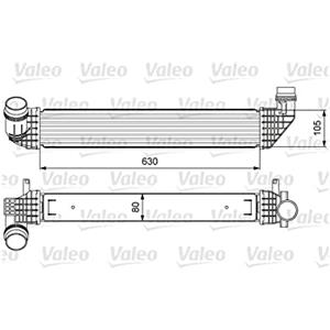 VALEO Intercooler 818636 - Compatibile con RENAULT Scénic III e GRAND SCÉNIC III