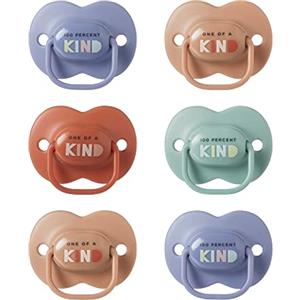 Tommee Tippee Ciucci Anytime, 18-36 Mesi, Confezione da 6, Design Simmetrico Ortodontico, in Silicone Privo di BPA