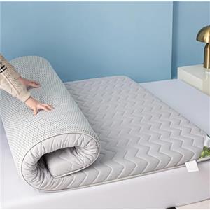 ZJIQOH Materasso Futon Giapponese Pieghevole e Arrotolabile Spessore 8 Cm, Tappetino Da Letto Da Pavimento Portatile, per Divano Letto, Lettino Da Campeggio, Dormitorio(Gray,70 x 180 x 8 cm)