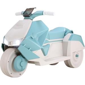 MAMIZO Moto elettrica bambini, Triciclo elettrico con 2 motori, 92x42x56 cm