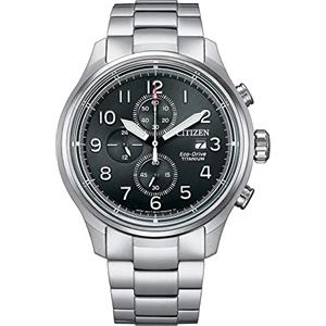 Citizen Orologio Cronografo Eco-Drive Uomini con Cinturino in Titanio