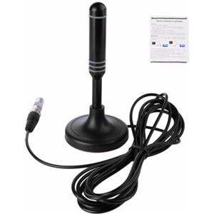 Generic Antenna TV per interni - Antenna a lungo raggio, Ricevitore TV per interni | L'antenna digitale amplificata supporta i locali Installazione semplice, antenna TV digitale amplificatore di segnal