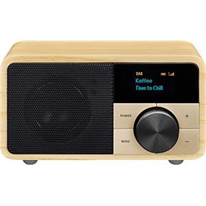 Sangean A500429 Radio DDR-7 Chiaro Legna
