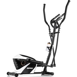 Zipro Crosstrainer Shox RS, Ellittico fino a 120 kg, Attrezzo cardio per la casa, Macchina da allenamento cardio, Ellittica, Cyclette, 8 livelli di resistenza