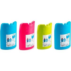 Acan Tradineur - Confezione da 4 Accumulatori a Freddo N. 6-330 G - Realizzato in Plastica - Ideale per mantenere la temperatura nel tuo frigorifero portatile - 17,5 x 11,5 x 4,5 - Colore casuale