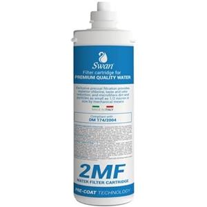 Swan Filtro acqua a Baionetta 2MF compatibile con Everpure AC - Elimina Cloro - Sedimenti - Batteri - rendi la tua acqua di casa buona e sicura