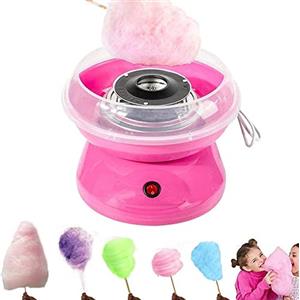 LANTUS Macchina per Zucchero Filato Elettrico Professionale Preparazione Cotton Candy Maker Cotton Candy Machine Sweet Party per Bambino in Casa,rosa