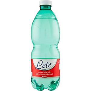 Lete Acqua Lete 50cl, Bottiglia di Plastica, Varietà Minerale, Senza Aroma