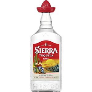 Sierra Tequila Blanco 700 ml 38% Vol - Tequila Bianca Messicana con Aroma di Agave dal Gusto Fresco e Agrumato, Ideale per Margarita e Cocktail