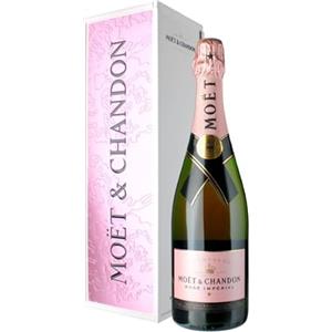 Moët & Chandon Champagne ROSÉ IMPÉRIAL Brut 12% Vol. 0,75l in Tinbox