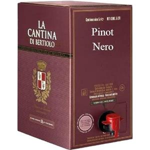 LA CANTINA DI BERTIOLO PINOT NERO IGP TREVENEZIE VINO ROSSO BAG IN BOX 5 LT